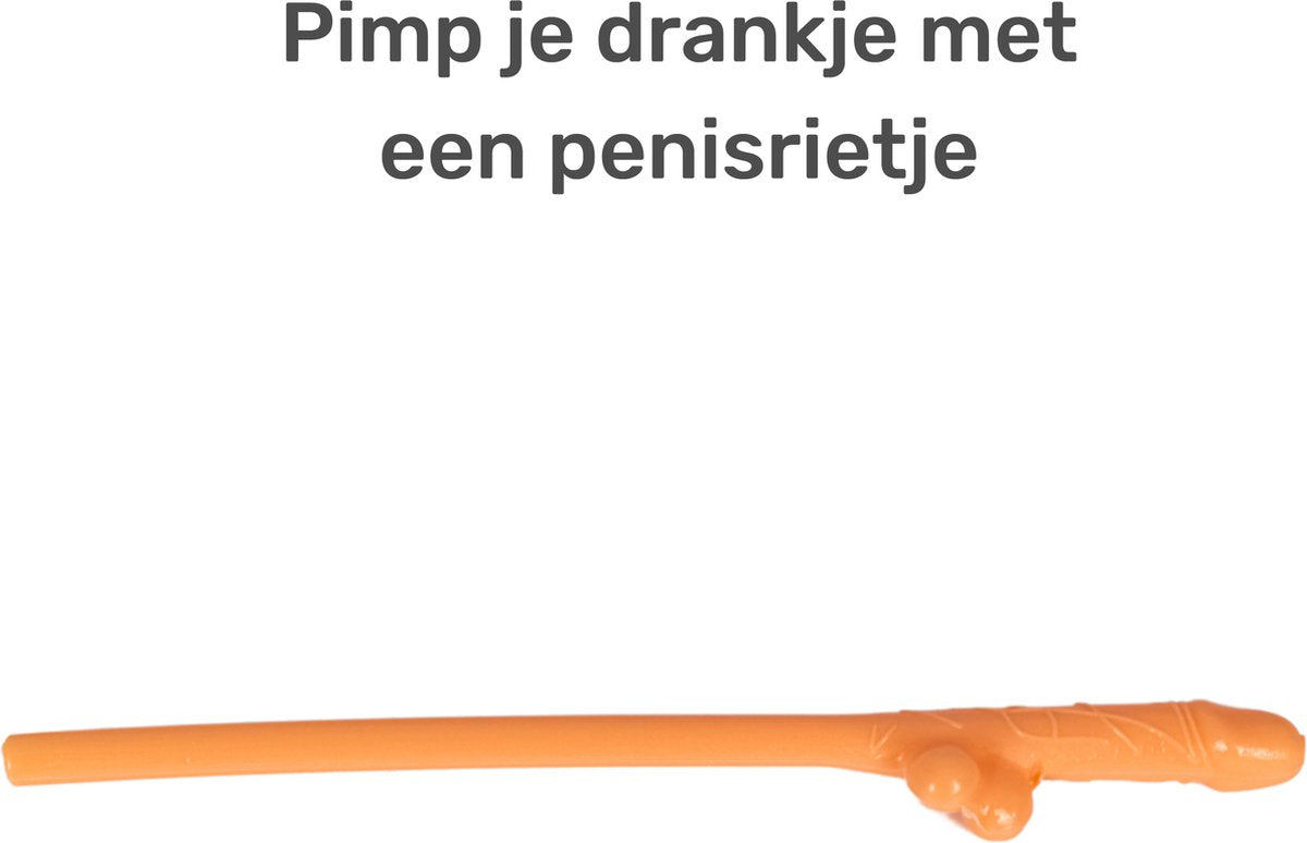 Piemel rietjes - Beige - Herbruikbaar