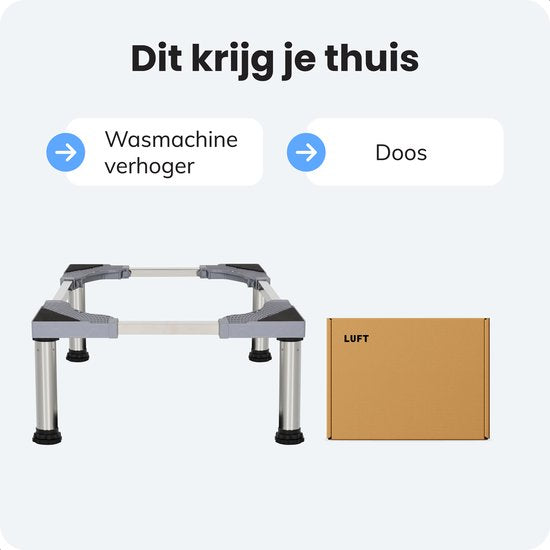 Wasmachine Verhoger - Wasmachine Opbouwmeubel