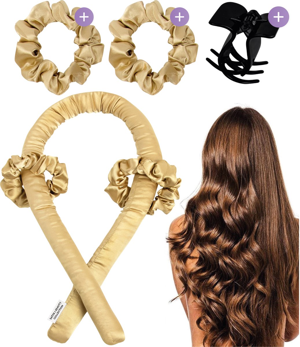 Soft & Silky Heatless curls - Satin
