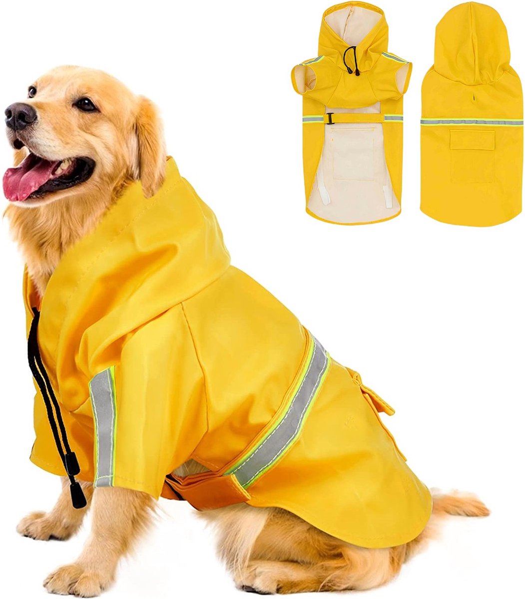 Dutchwide - Hondenjas - Regenjas Hond