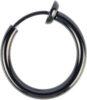 Fake septum - Zwart - 2-pack