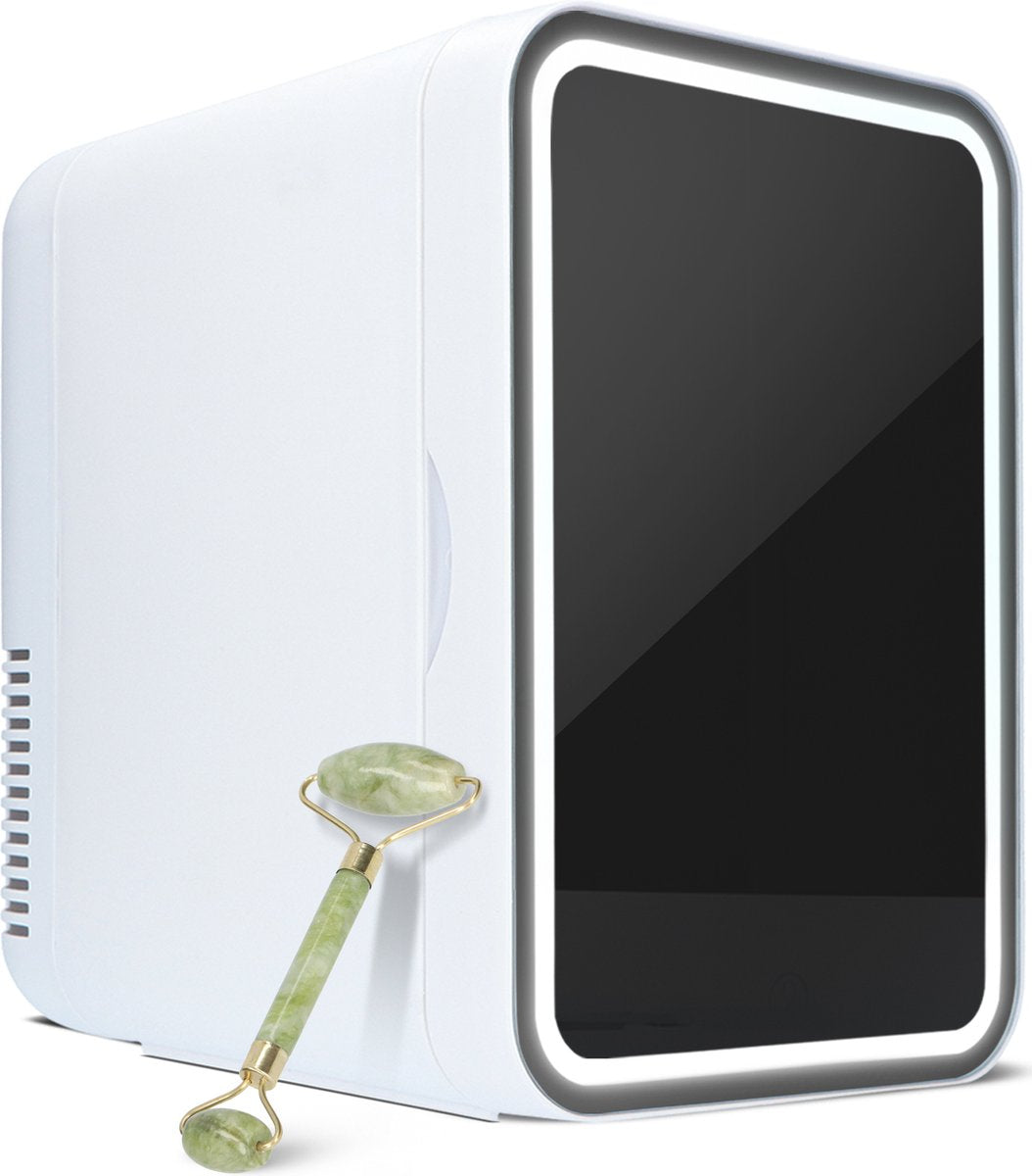 Soft & Silky Skincare fridge met Led spiegel - mini Koelkast