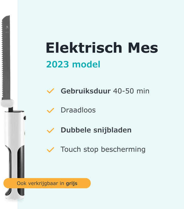 Skoov Elektrisch broodmes - 2024 - Draadloos