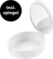 Alyze Gebitsbakje - Beugelbakje - Wit Met Spiegel