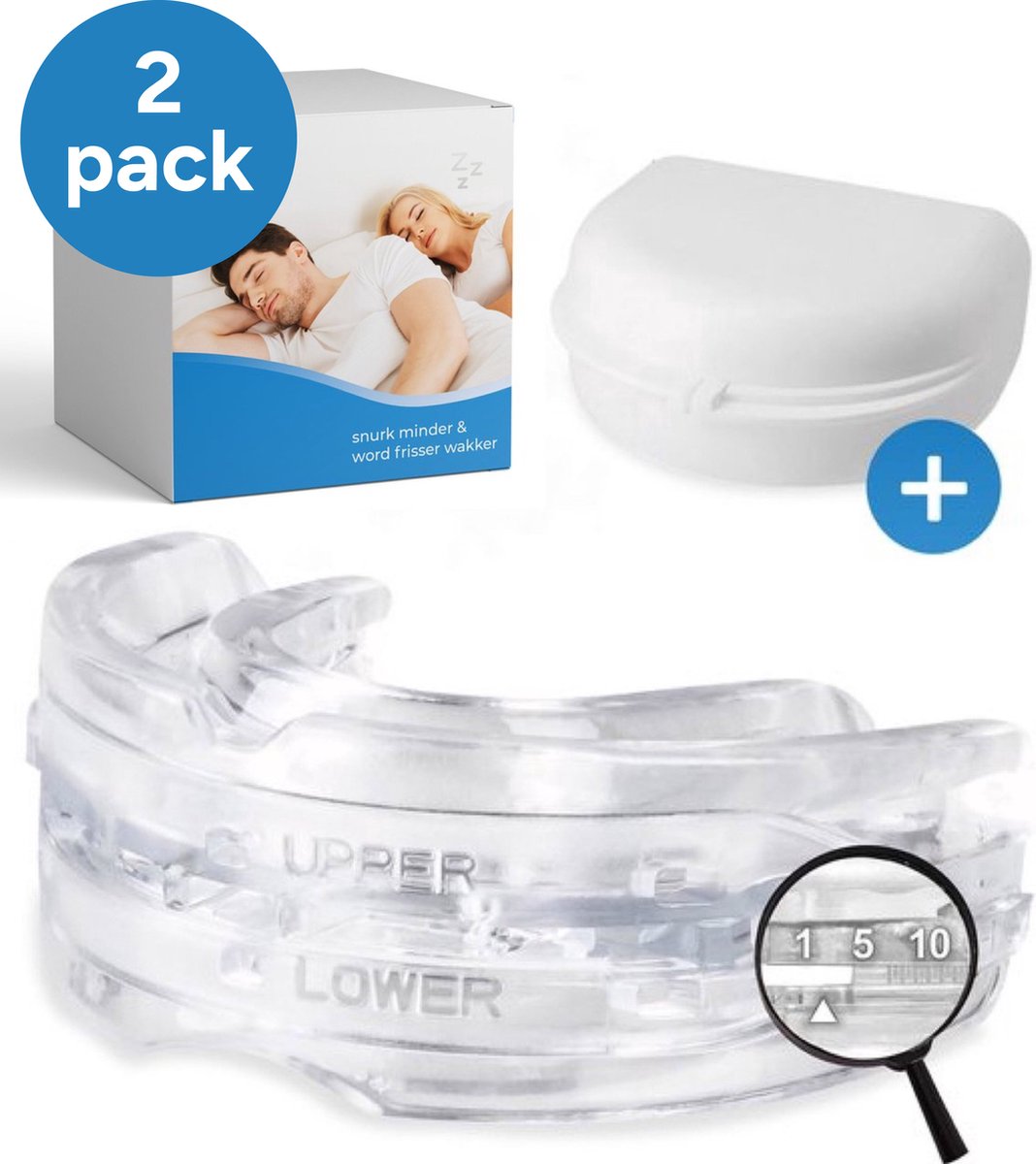 Anti Snurk Beugel - 2 PACK