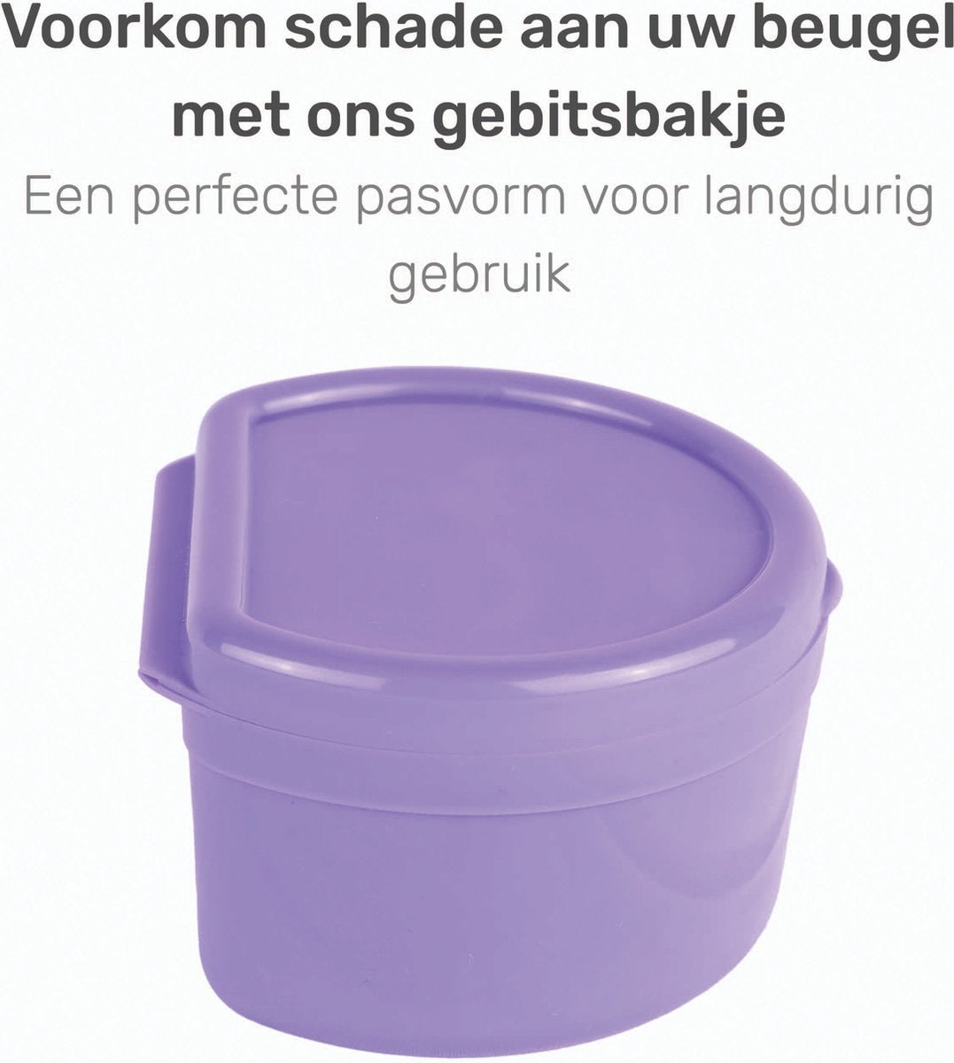 Gebitsbakje - Beugelbakje - Incl. Lekbakje