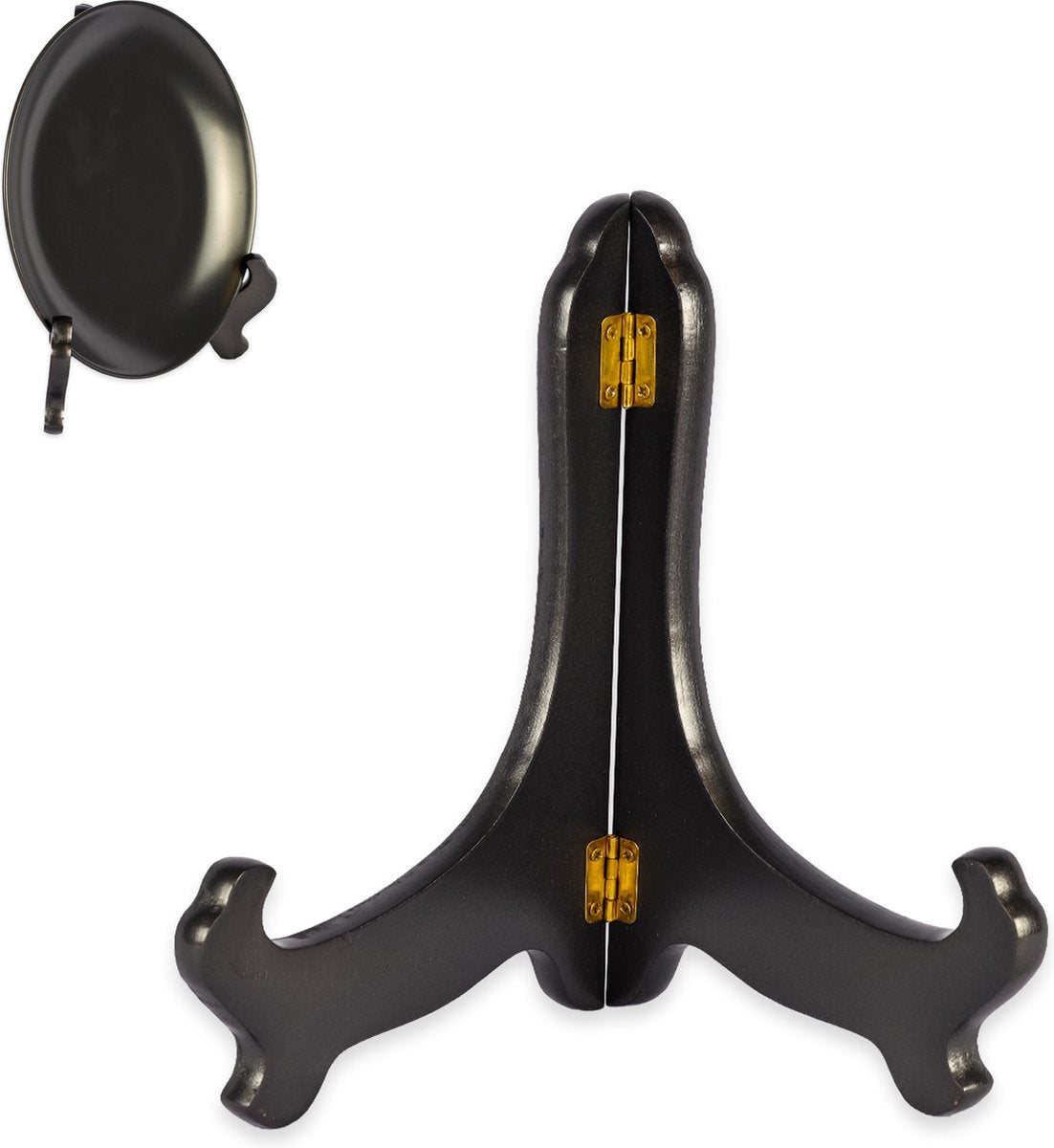 Houten borden display - Borden tot 27cm hoog