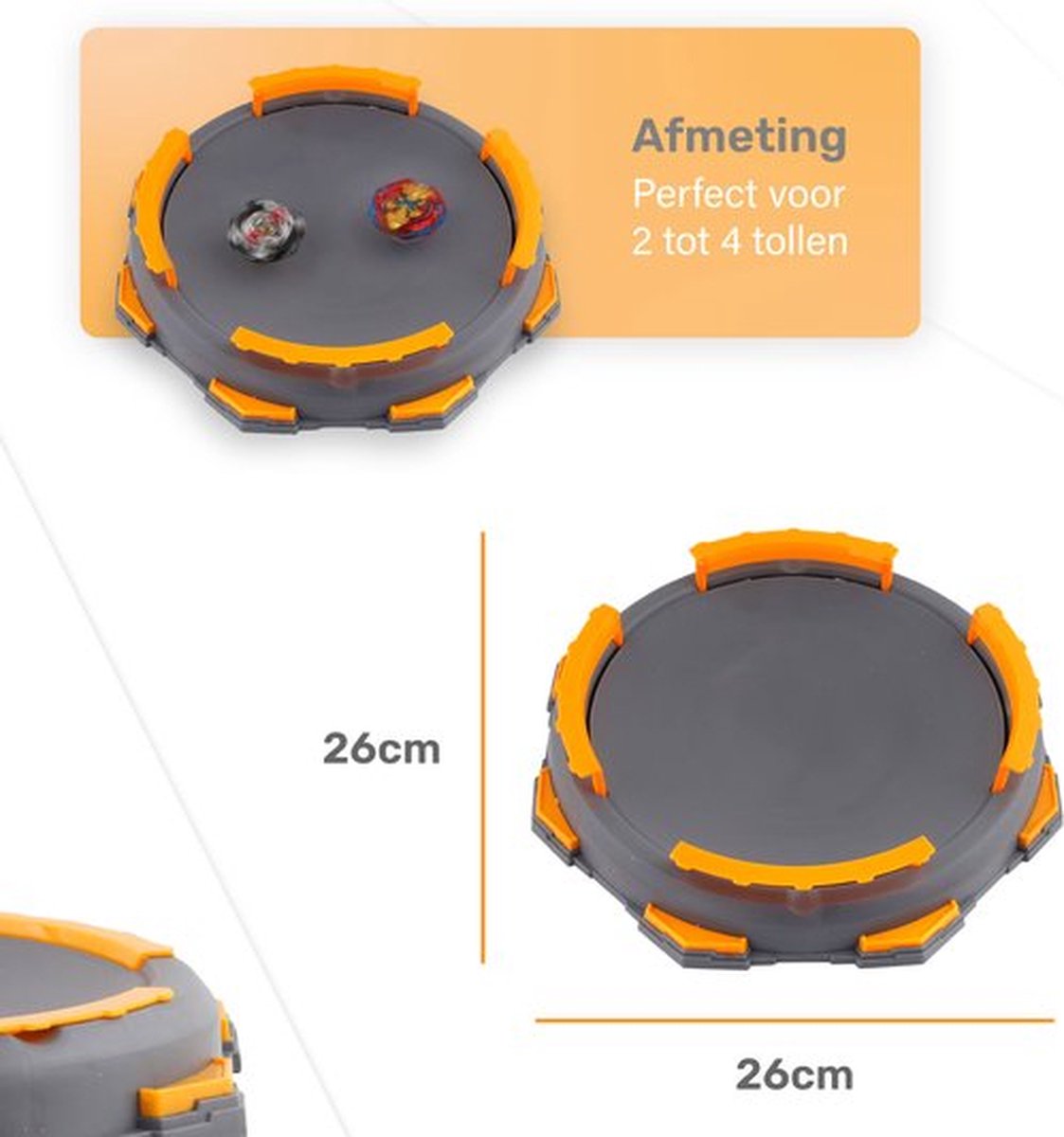 LBB Battle arena - 26cm - Oranje