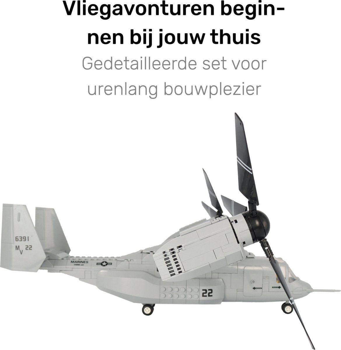Luke - Osprey - Vliegtuig- Straaljager - Speelgoed
