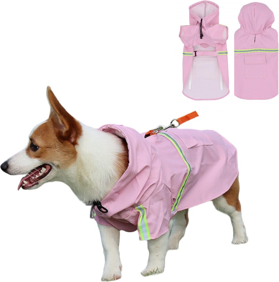 Dutchwide - Hondenjas - Regenjas Hond