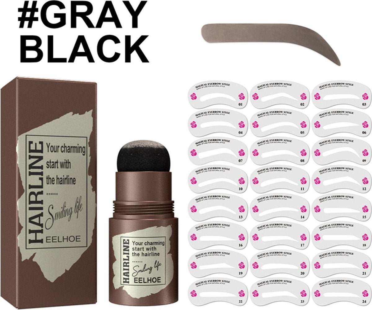 LBB Wenkbrauw stempel - Black - Brow stamp