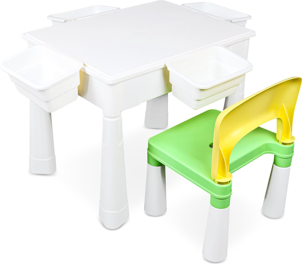 3-in-1 - Speeltafel - Voor - Magnetisch zand