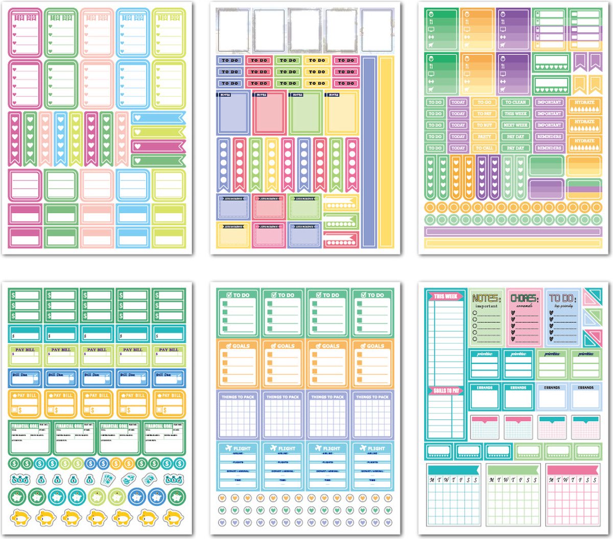 650 - Bullet journal - Stickers