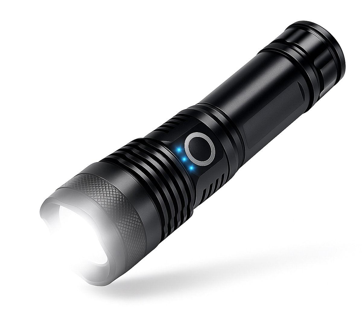 Zaklamp LED oplaadbaar - incl batterijen