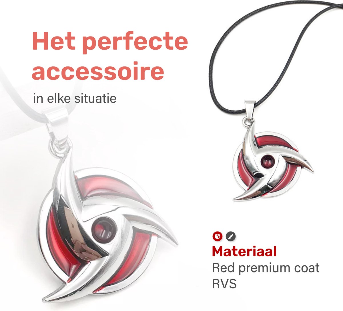 LBB Akatsuki ketting - Naruto - Accessoire