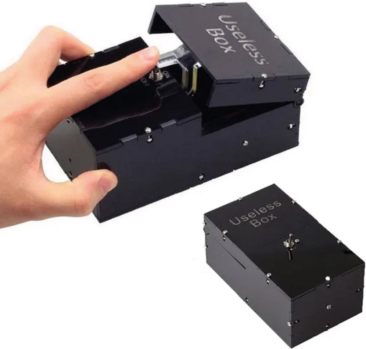 Useless box - Zwart