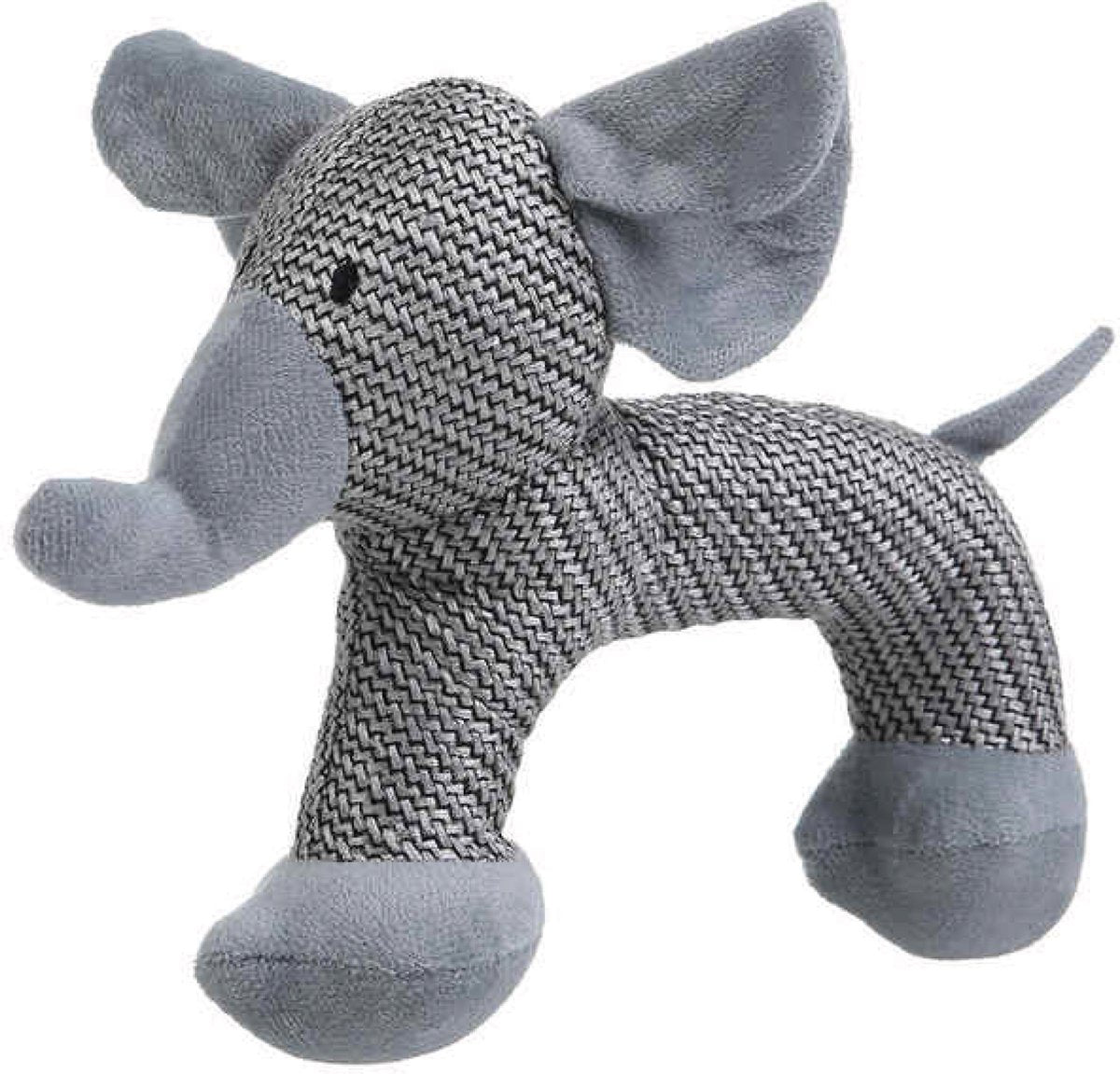 Dutchwide Hondenspeeltje - Olifant - Met Kraak - Honden - Speelgoed - Knuffel - Intelligentie - Tennisbal - Dog toy - Hond - Speeltjes
