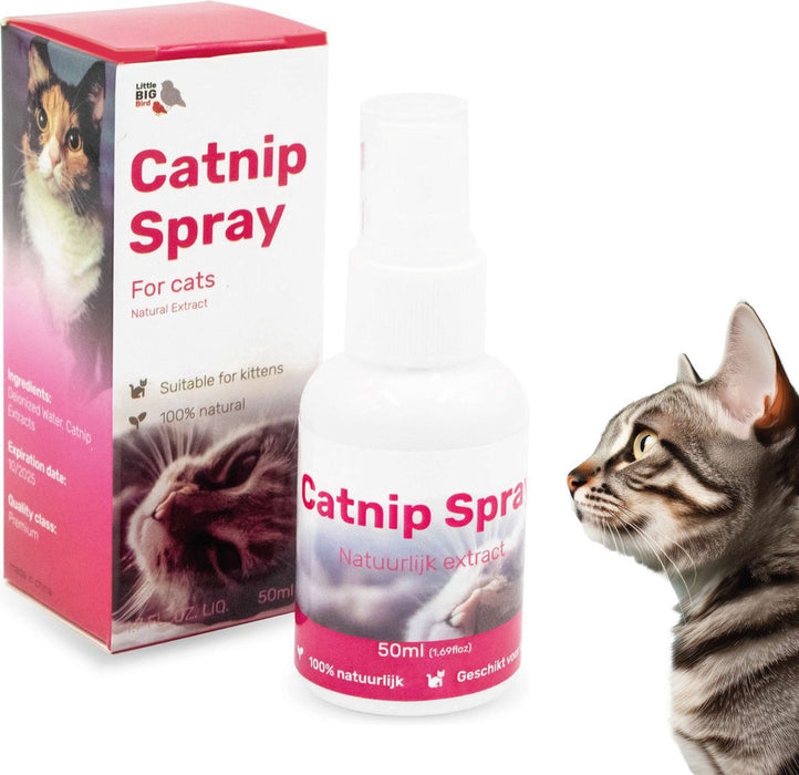 2 Pack Catnip Spray - 100% natuurlijk