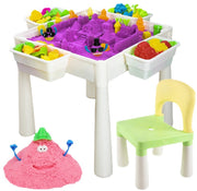 3-in-1 - Speeltafel - Voor - Magnetisch zand