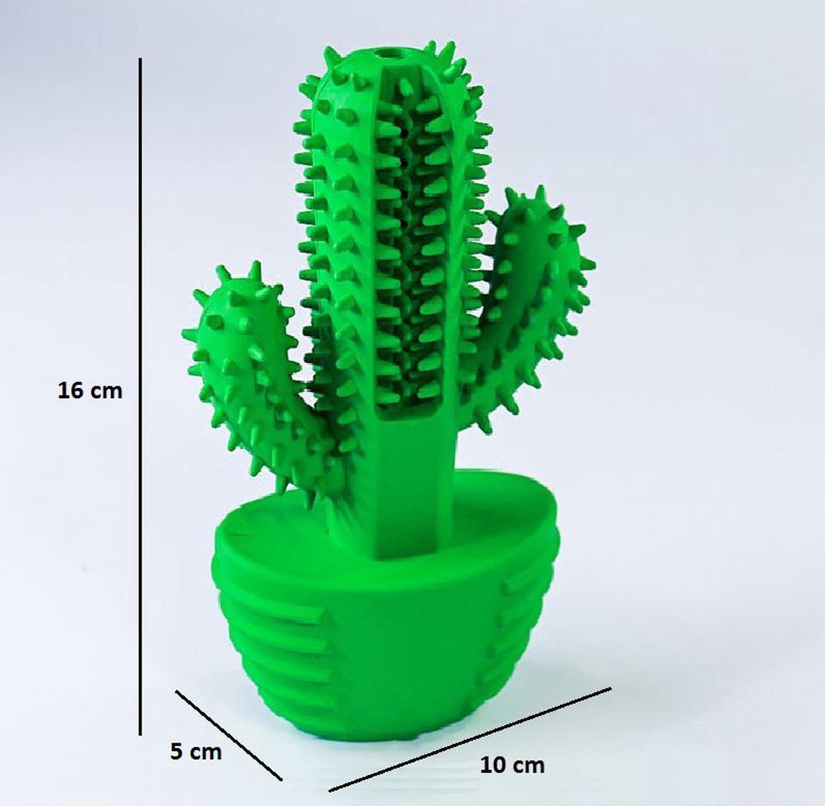 Tandenborstel Hond Melk Geur Smaak en Piep Honden Speelgoed Dog Toy - Cactus Kauwbotten Tandverzorging Hondenspeelgoed Hondenbot Kauwstaaf Tanden Puppy Hondenspeeltje Sterk Kauwspeelgoed - Dutchwide