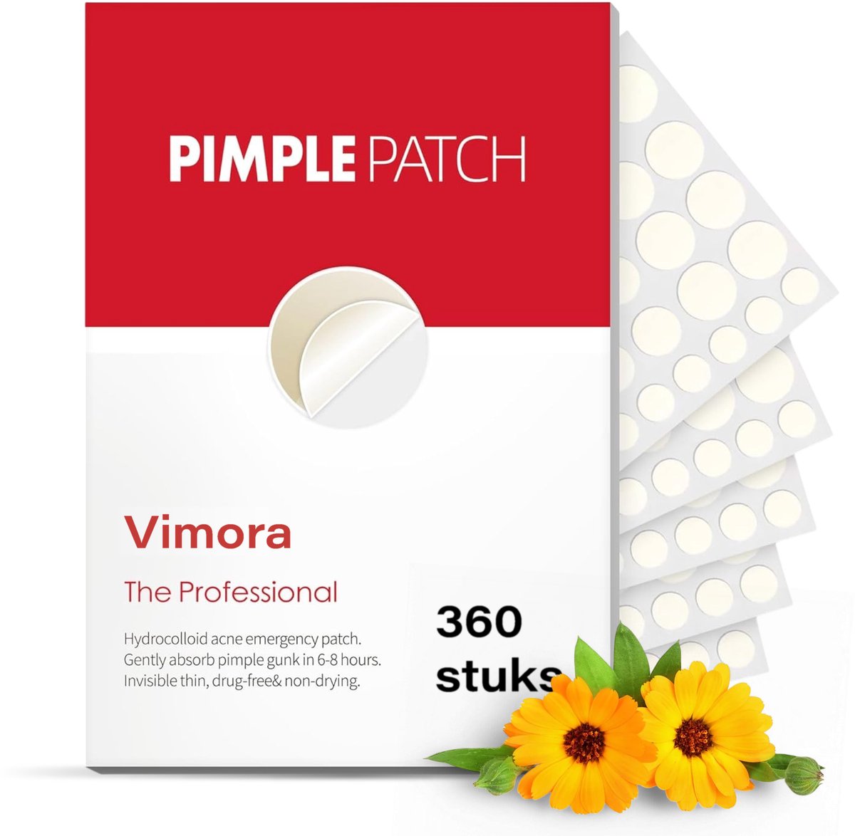 Vimora Pimple Patches - 360 stuks