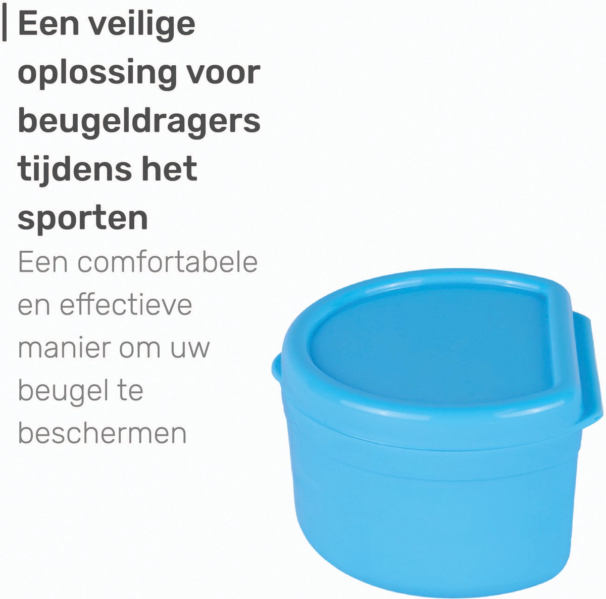 Gebitsbakje - Beugelbakje - Incl. Lekbakje