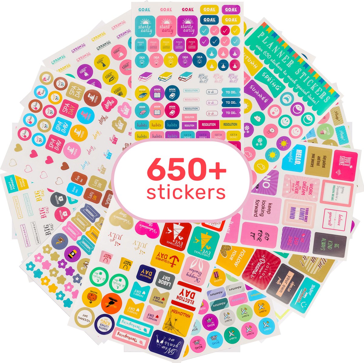 650 - Bullet journal - Stickers