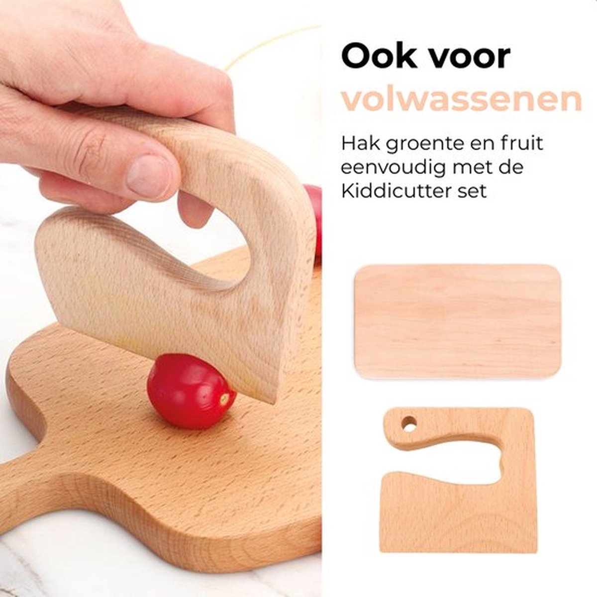 Houten Kindermessenset - 5-delig