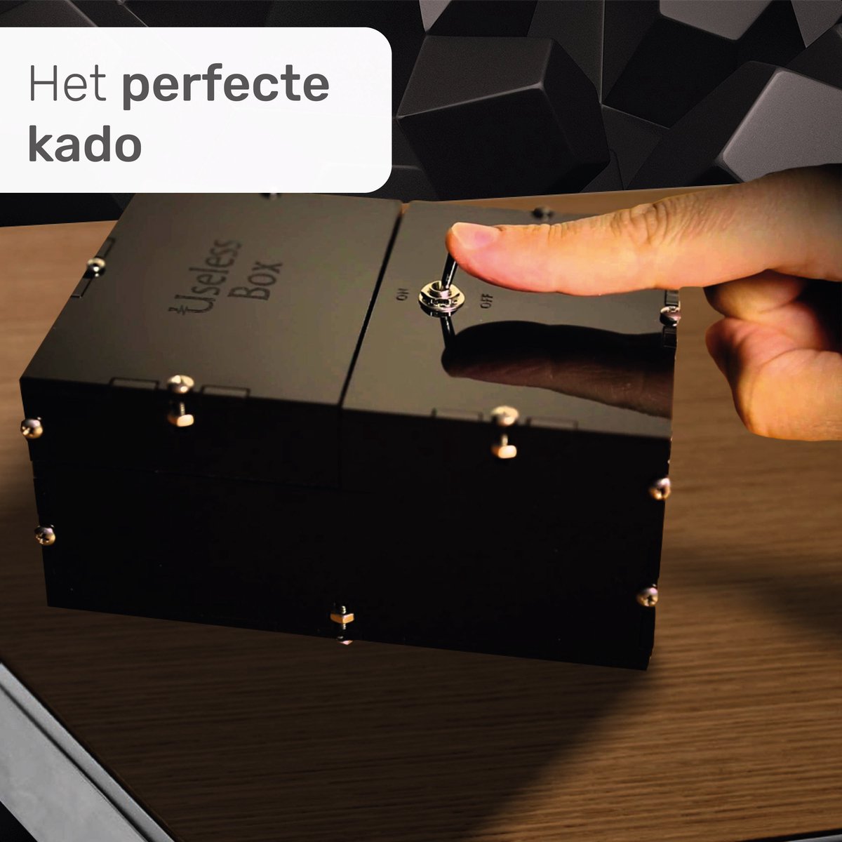 Useless box - Zwart