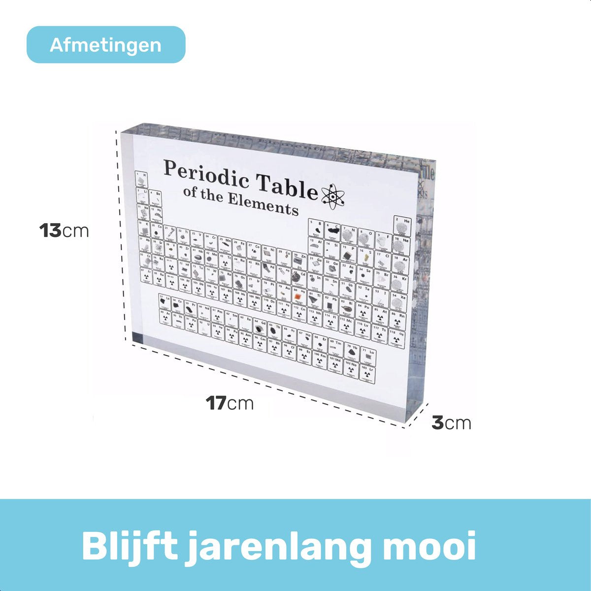 Periodiek Systeem der Elementen 17cm