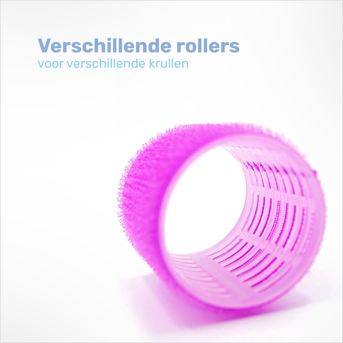 Krulspelden 48 stuks - 4 maten