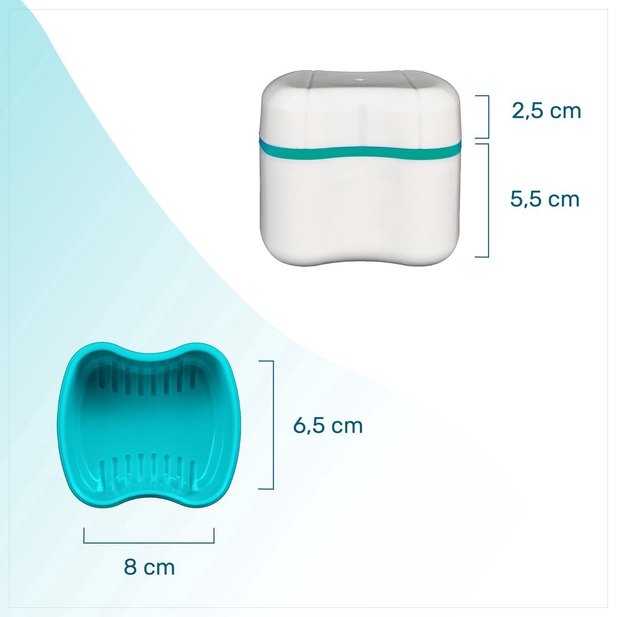 Gebitsbakje - 2 pack - Beugelbakje