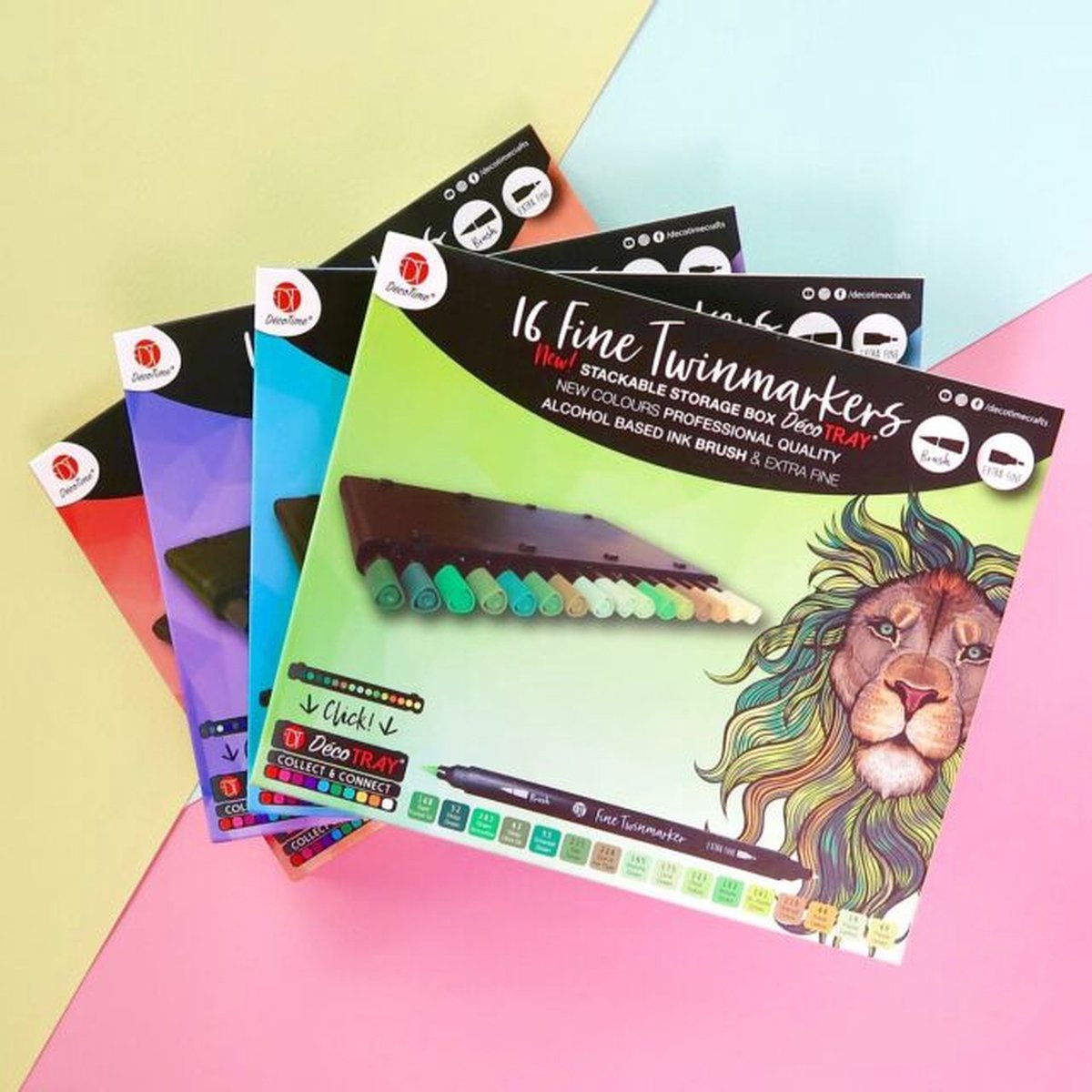 LBB Twinmarkers PRO - 4 pack - 64 stuks