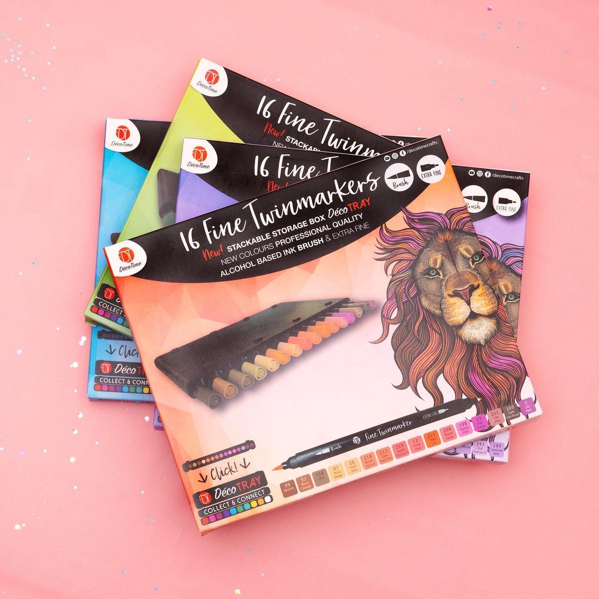 LBB Twinmarkers PRO - 4 pack - 64 stuks