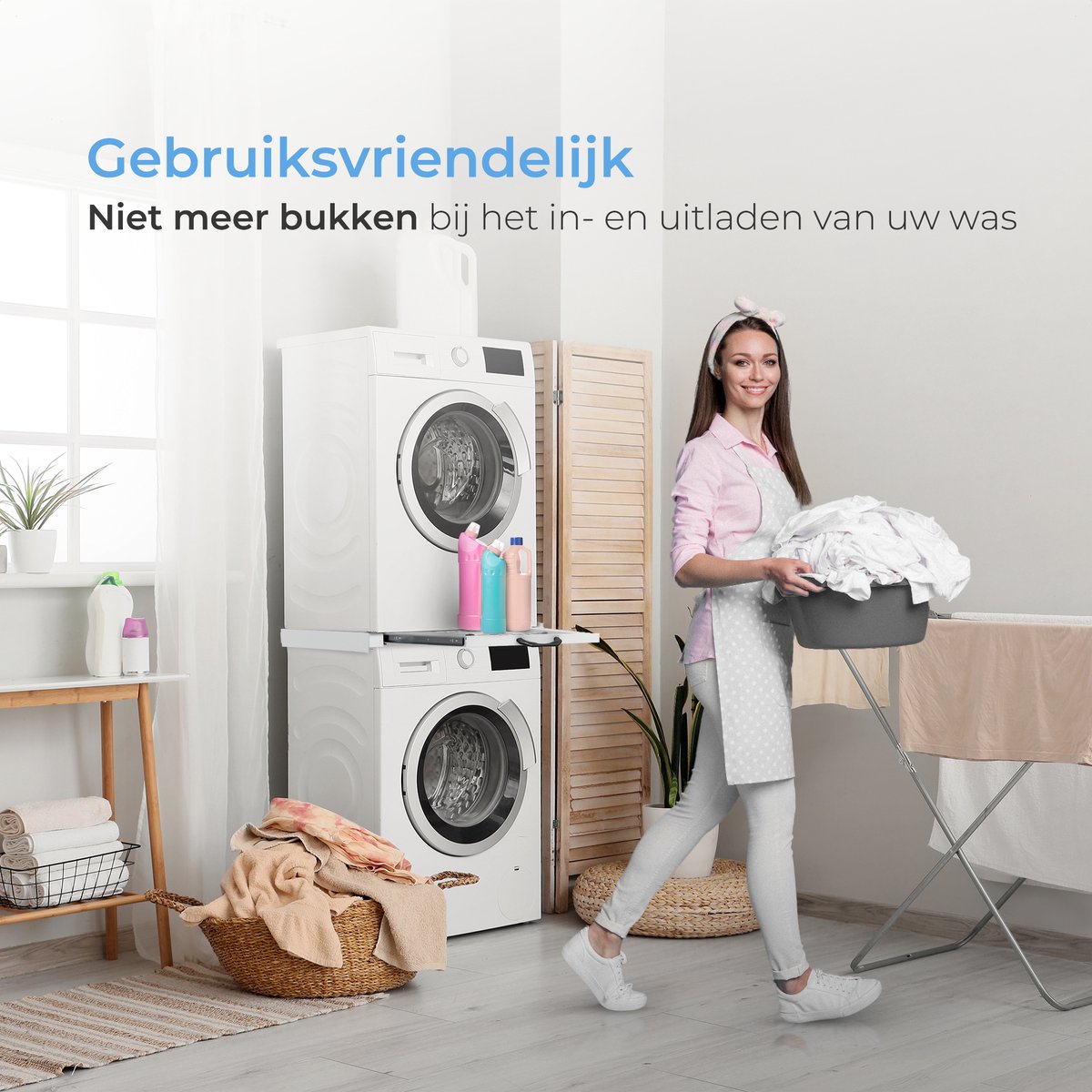 Skoov Tussenstuk voor Wasmachine & Droger