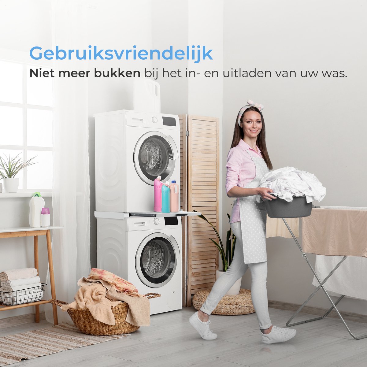 Skoov Tussenstuk voor Wasmachine & Droger