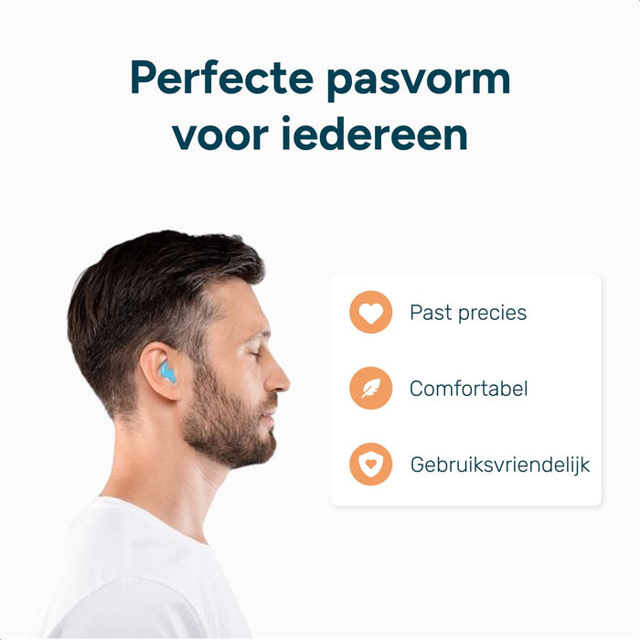 Alyze Earplugs - 12 paar Siliconen Oordoppen