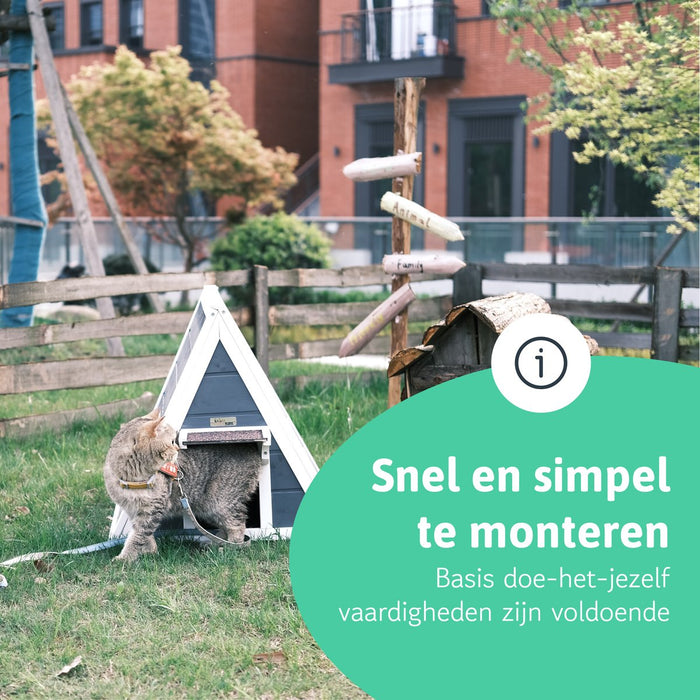 Dutchwide Kattenhuis - Voor buiten