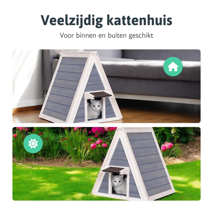 Dutchwide Kattenhuis - Voor buiten