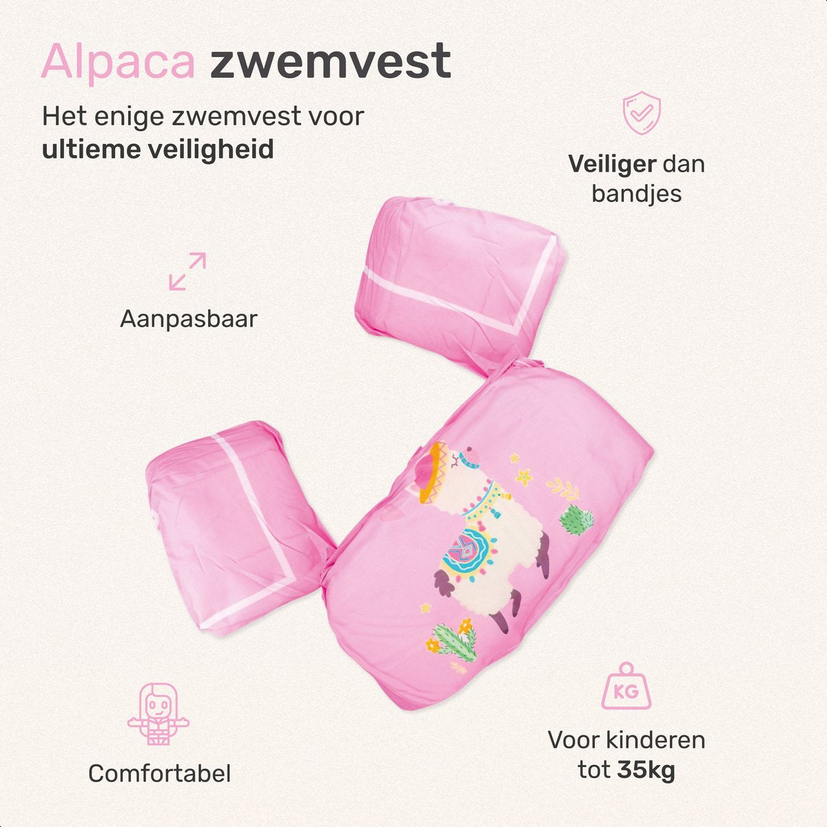 Qwali Puddle Jumper Alpaca - Zwemvest