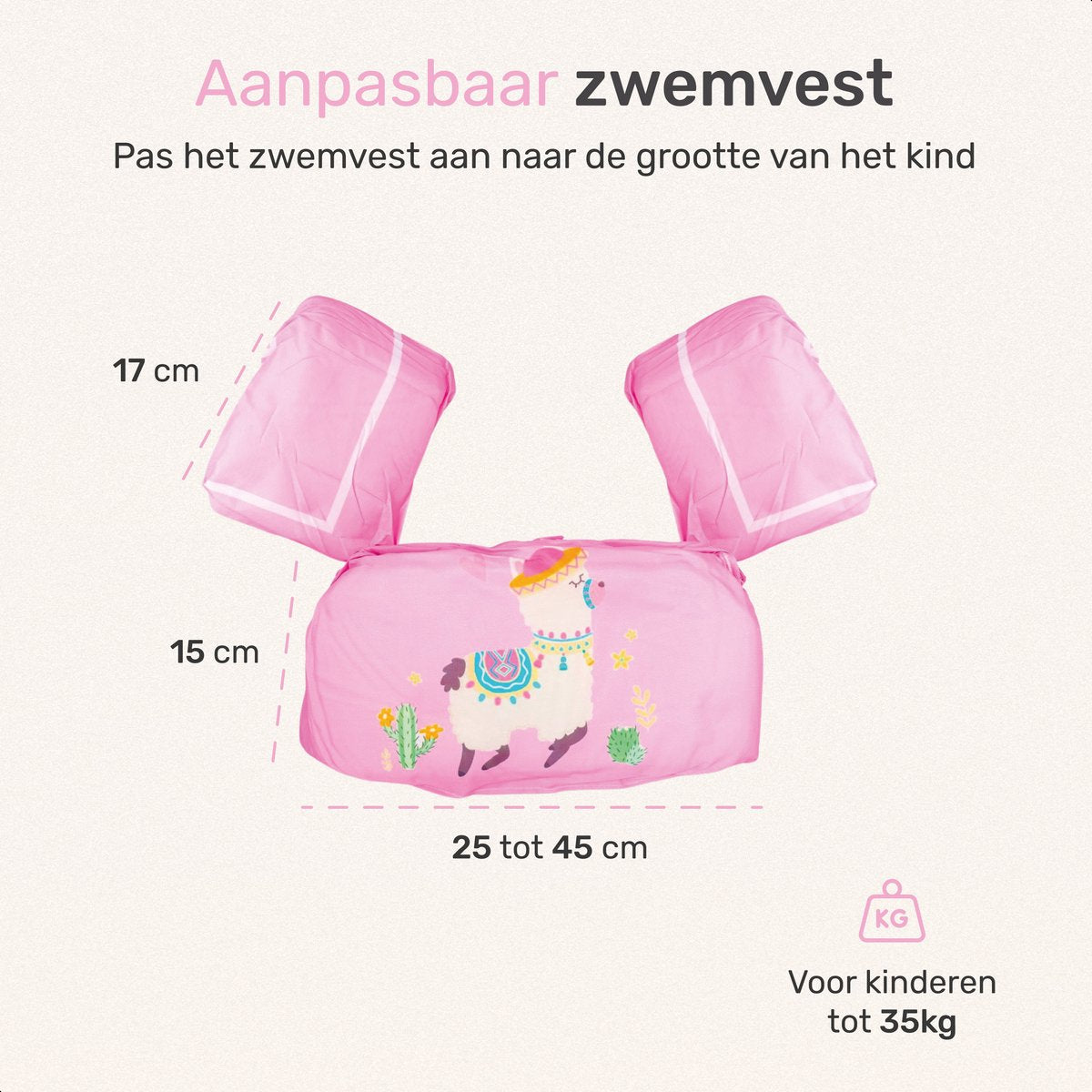 Qwali Puddle Jumper Alpaca - Zwemvest