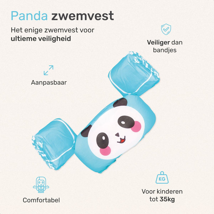 Qwali Puddle Jumper Panda - Zwemvest