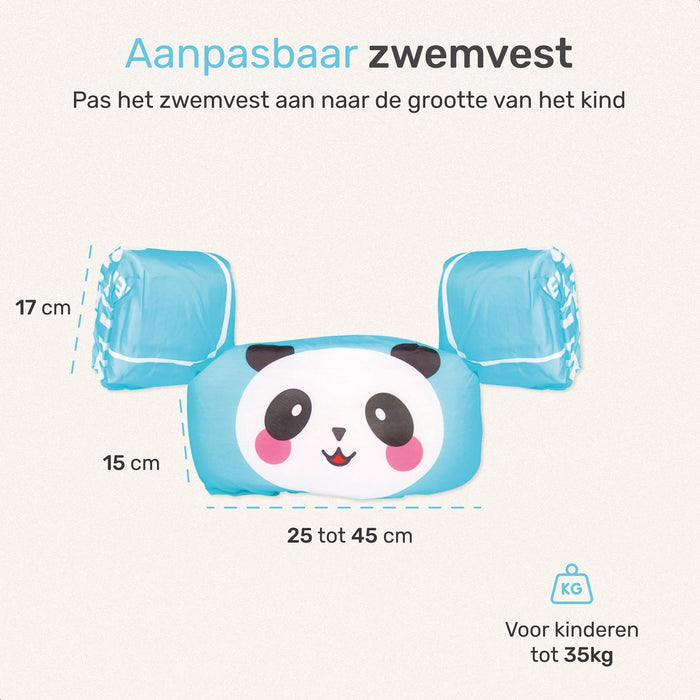 Qwali Puddle Jumper Panda - Zwemvest