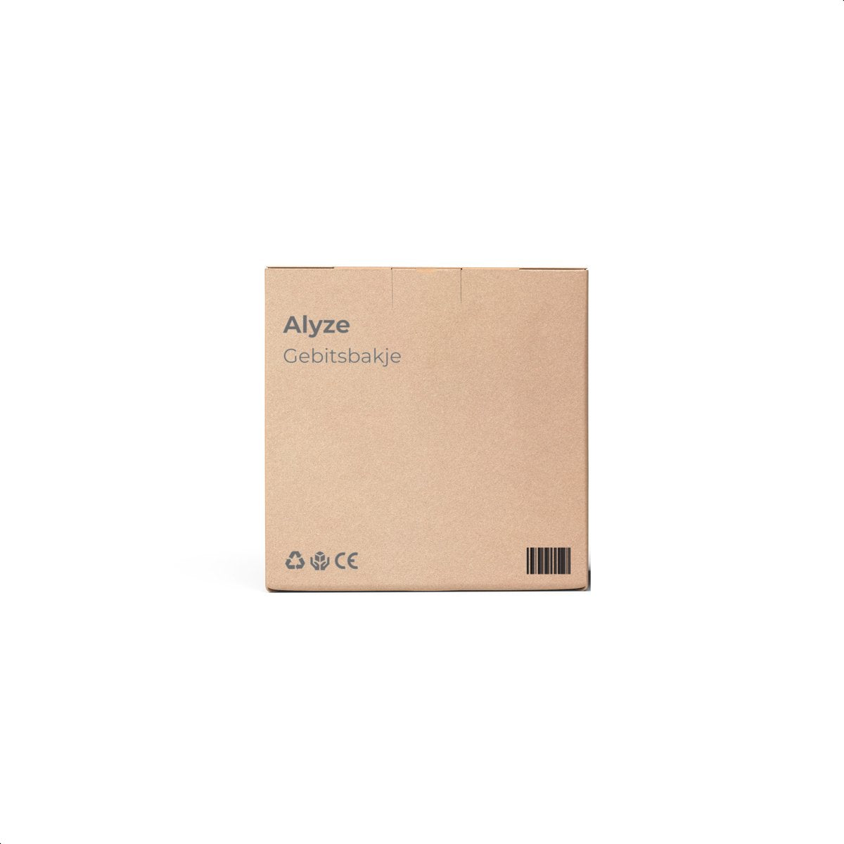 Alyze Gebitsbakje - Beugelbakje - Wit Met Spiegel