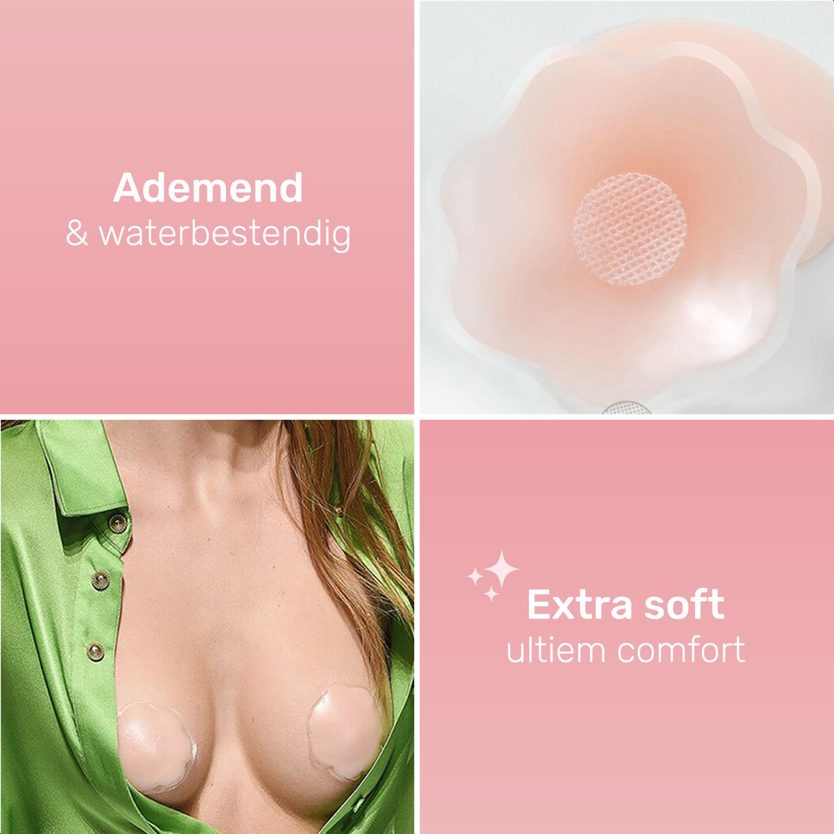 Soft & Silky Nipple covers - 2 stuks