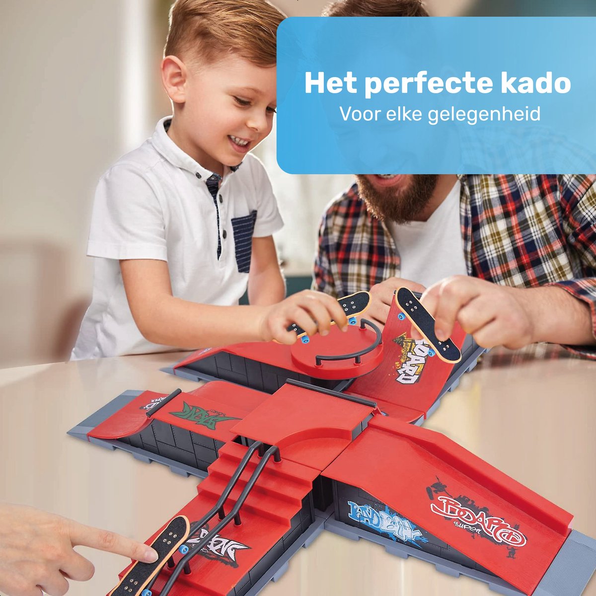 Jespro MEGA Set Fingerboard skatepark - 12 Ramps
