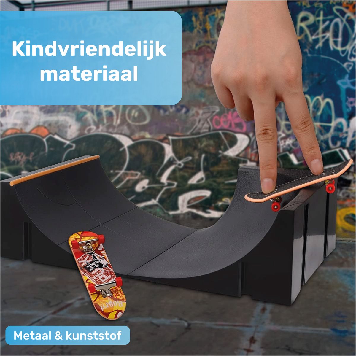 Jespro MEGA Set Fingerboard skatepark - 12 Ramps