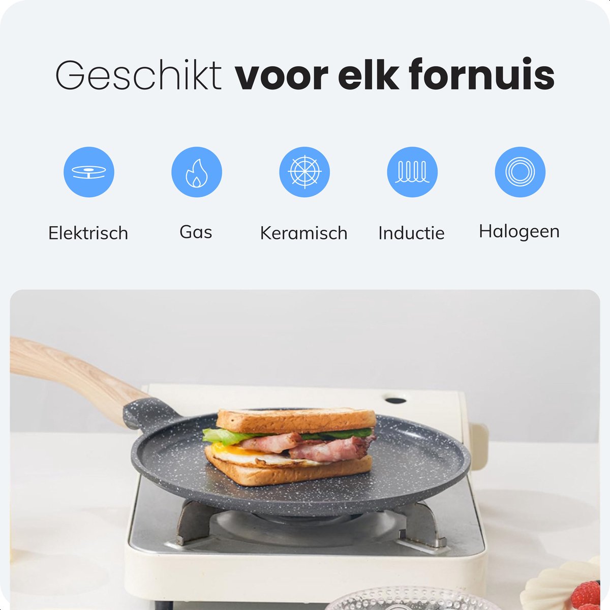 Luft Pannenkoekenpan - Ook voor inductie