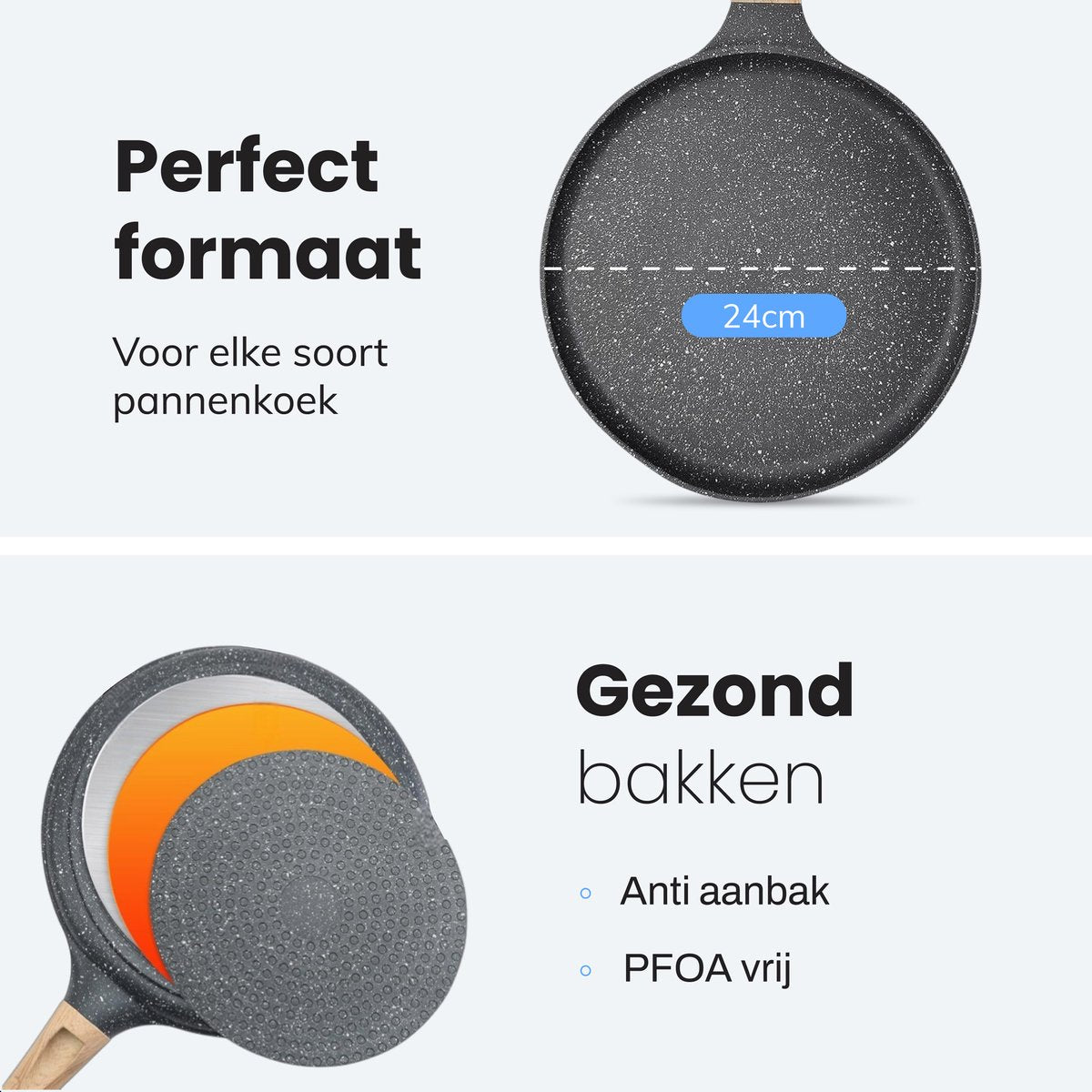Luft Pannenkoekenpan - Ook voor inductie