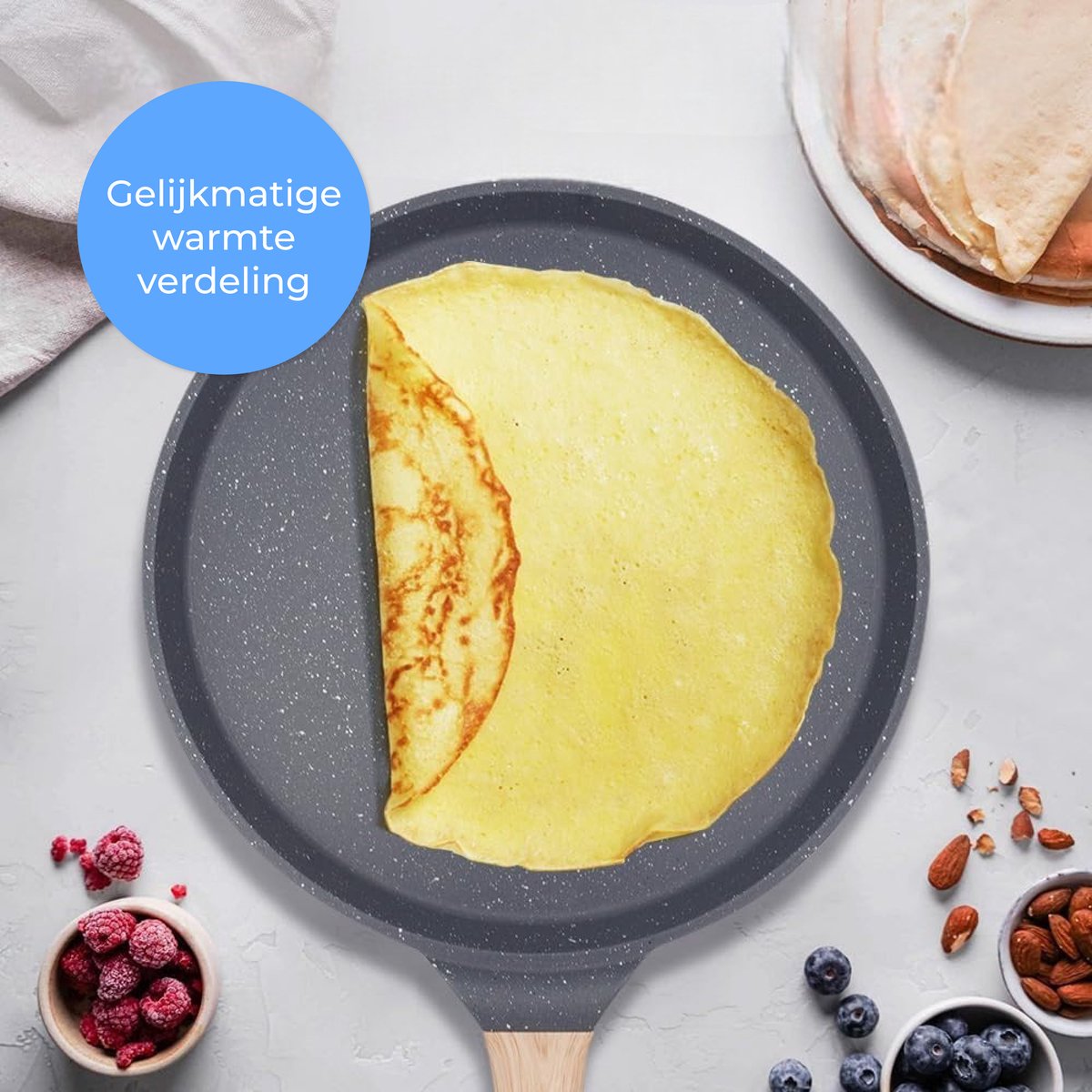 Luft Pannenkoekenpan - Ook voor inductie